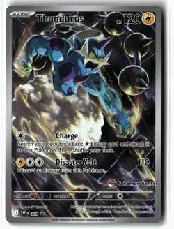 Thundurus ⭐ 209 Pokemon Center Holo Promo Scarlet & Violet 2025 Pokemon NM - Image 1
