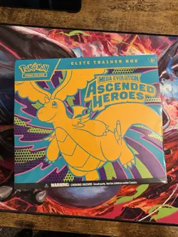 Pokemon TCG Ascended Heroes ETB Elite Trainer Box Sealed In Hand Ships Same Day - Image 1