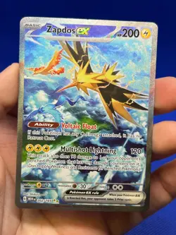 Pokemon Scarlet & Violet 151 Zapdos ex 202/165 Special Illustration Rare MP - Image 2