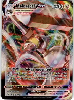 Melmetal VMAX Ultra Rare Pokemon GO 048/078 LP - Image 1