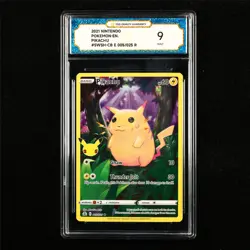 TQG 9 MINT 2021 Pokemon ENG Pikachu 005/025 R - Image 1