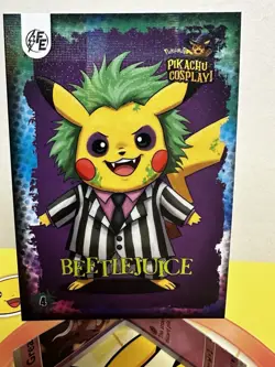 Beetlejuice (Pikachu) #4 - Galaxy Holo - Electric Pikachu Cosplay - Pokemon - Image 1