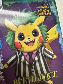 Beetlejuice (Pikachu) #4 - Galaxy Holo - Electric Pikachu Cosplay - Pokemon - Image 2