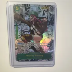Namco Jewelry Bonney OP12-118 Legacy Master Secret Rare Foil One Piece CCG - Image 1