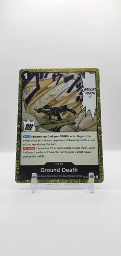 Ground Death OP14-096 R OP14 One Piece The Azure Sea's Seven - Image 1
