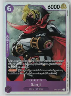 Sanji (Reprint) OP07-064 One Piece Premium Booster -The Best- Vol. 2 NM - Image 1
