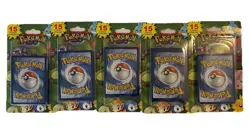 2012 Pokemon 15 Card Promo Pack Brand New Sealed Lot Of 5 MJ Holding Company - Image 1