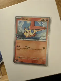 Victini (Black Bolt Stamped) 012/086 Cards Holo Pokemon card - Image 1