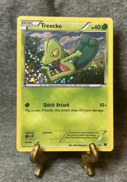 Pokemon TCG 2014 McDonald's Treecko Holo Card 1/12 - Image 1