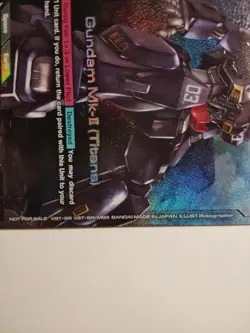 Gundam MK-II (Titans) Alternate Art Winner Foil - GD02-003 - TCG Card Game - Image 2