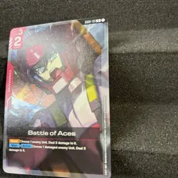 Gundam Card Game Battle of Aces GD01-111 - R Newtype Rising - Image 2