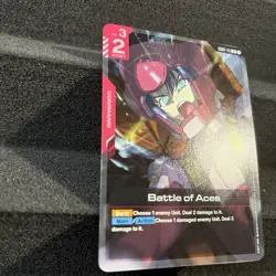 Gundam Card Game Battle of Aces GD01-111 - R Newtype Rising - Image 3