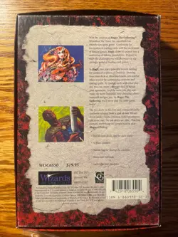 MTG: Vintage ‘95 4th Ed Starter Set w/ 60 Red, 60 Black, 15 Artifacts, 17 Lands - Image 3