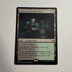 Magic: Underground Mortuary, Murders at Karlov Manor 0271 (Rare, land) - Image 1