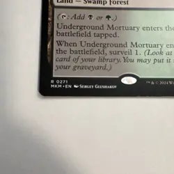 Magic: Underground Mortuary, Murders at Karlov Manor 0271 (Rare, land) - Image 3