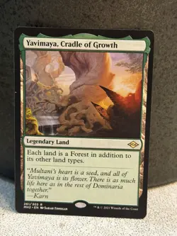 Yavimaya, Cradle of Growth Modern Horizons 2 Regular - Image 1