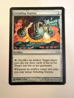 MTG Grinding Station Fifth Dawn 127/165 Regular Uncommon NM/LP English - Image 1