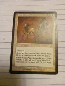 PARALLAX WAVE:Nemesis MTG Very Good Condition - Image 1