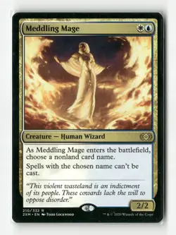 Meddling Mage - #210 - Non Foil - MTG - Near Mint - Image 1