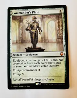Commander's Plate Commander Legends 💯 - Image 1