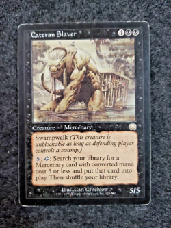 Cateran Slaver heavy Play, English Magic MTG Mercadian Masques (DS3D1J4) - Image 1