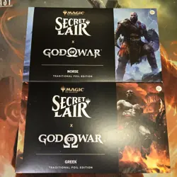 Secret Lair PlayStation Lot: God of War: Greek & Norse (Traditional Foil) - Image 1