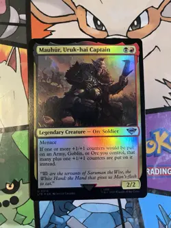 Mauhur, Uruk-hai Captain Universes Beyond: the Lord of the Rings Foil - Image 1