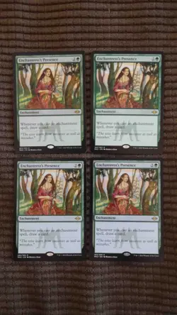 Magic: the Gathering / MtG Enchantress's Presence x4 Modern Horizons 2 - Image 1