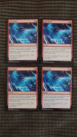 Magic: the Gathering / MtG Bolt Bend x4 War of the Spark - Image 1
