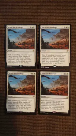 Magic: the Gathering / MtG Settle the Wreckage x4 Ixalan - Image 1