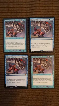 Magic: the Gathering / MtG Blatant Thievery x4 Mixed Sets - Image 1
