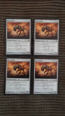 Magic: the Gathering / MtG Myr Welder x4 Mirrodin Besieged - Image 1
