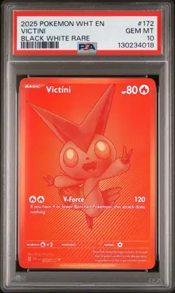 Pokemon TCG Victini White Flare 172/086 - PSA 10 - Image 2