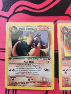 Pokemon TCG Team Rocket Lot - Dark Charizard, Dark Charmeleon, Charmander - Image 1