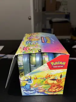 Pokemon TCG Prismatic Evolutions Mini Tin Display Box Complete - Image 3