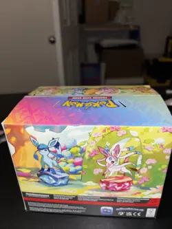 Pokemon TCG Prismatic Evolutions Mini Tin Display Box Complete - Image 4