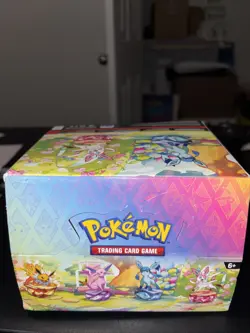 Pokemon TCG Prismatic Evolutions Mini Tin Display Box Complete - Image 5