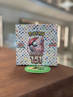 Pokemon 151 Japanese Booster Box SEALED - SV2a - Original Shrink Wrap - JP - Image 1