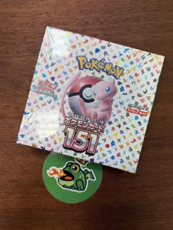 Pokemon 151 Japanese Booster Box SEALED - SV2a - Original Shrink Wrap - JP - Image 4