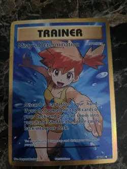 Pokemon Misty's Determination Full Art Ultra Rare Holo Evolutions 108/108 - Image 1