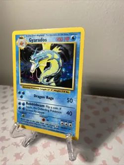 Pokemon Gyarados Base Set Unlimited Holo Rare 6/102 TCG - LP - Free Shipping - Image 4