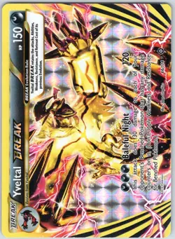 Yveltal BREAK 66/114 Rare BREAK Steam Siege Pokemon NM - Image 1