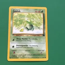 Pokemon TCG Oddish 63/82 Team Rocket Mint - Image 1