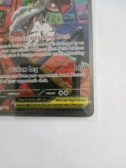 Pokemon TCG Mega Scrafty EX Rare Foil Alternative Art ASC 285/217 Stage 1 330 HP - Image 3