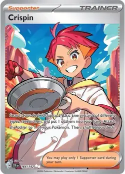 Crispin Full Art - Pokemon Stellar Crown 164/142 - Image 1