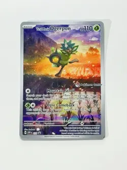 Teal Mask Ogerpon 123 Pokemon Center Twilight Masquerade ETB Promo ENG NM - Image 3