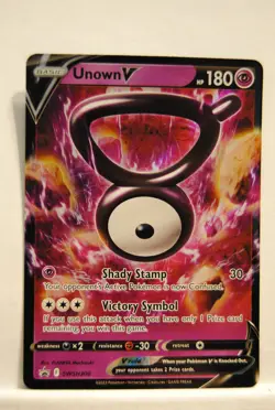 Pokemon Sword & Shield Unown V SWSH 300 (Black Star Promo) - Image 1