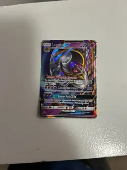 Lunala GX SM17 Pokemon Sun & Moon Black Star Promo Holo Rare TCG LP - Image 1