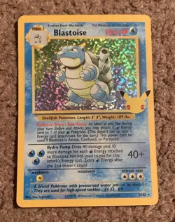 Blastoise Pokemon Celebrations 2/102 Classic Collection Holo RARE - Image 1