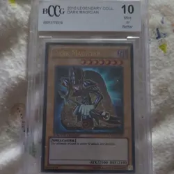 Konami Dark Magician LC01-EN005 Ultra Rare BCCG 10 Legendary Collection 1 - Image 1
